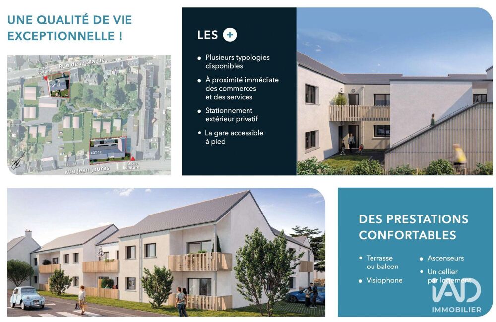 Vente Appartement 3 pièces
