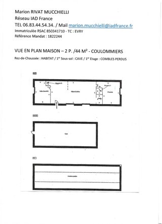  Maison � vendre 2 pi�ces 43 m�