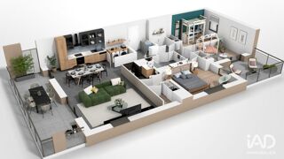  Appartement à vendre 4 pièces 102 m²