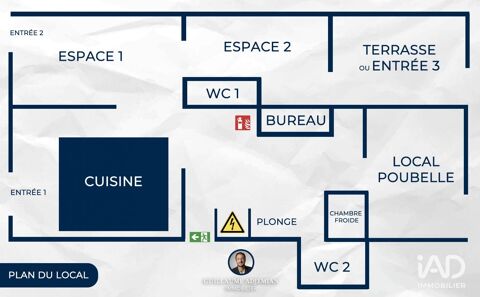   Vente Restauration rapide 55 m&sup2; 