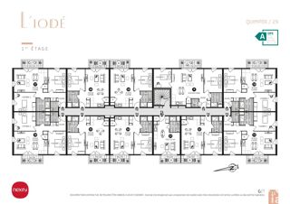  Appartement à vendre 3 pièces 64 m²