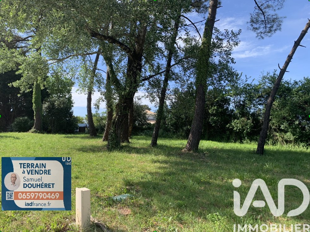 Vente Terrain Vente Terrain à bâtir 575 m&sup2; Saint-palais-sur-mer