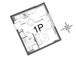  Appartement à vendre 1 pièce 28 m²