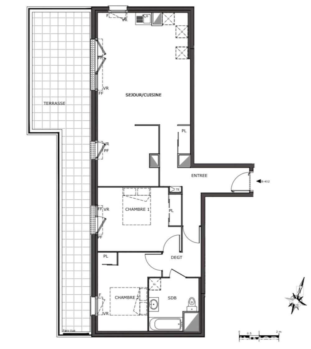 location Appartement - 3 pièce(s) - 79 m² Meaux (77100)