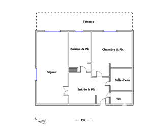  Appartement à vendre 2 pièces 48 m²