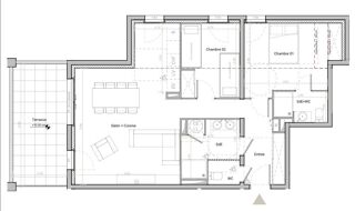  Appartement à vendre 3 pièces 72 m²
