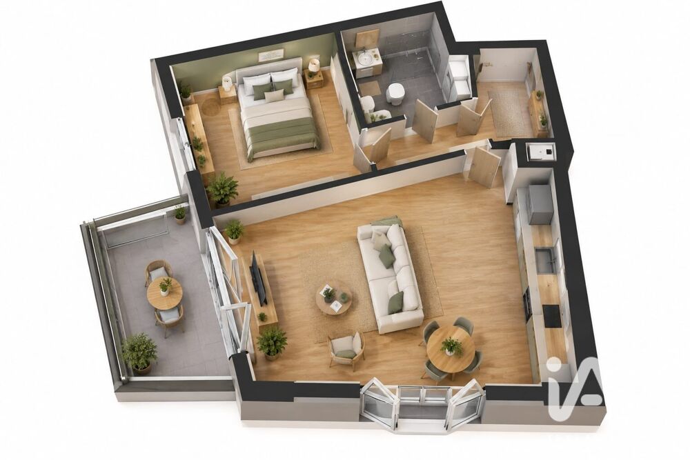 Vente Appartement 2 pièces