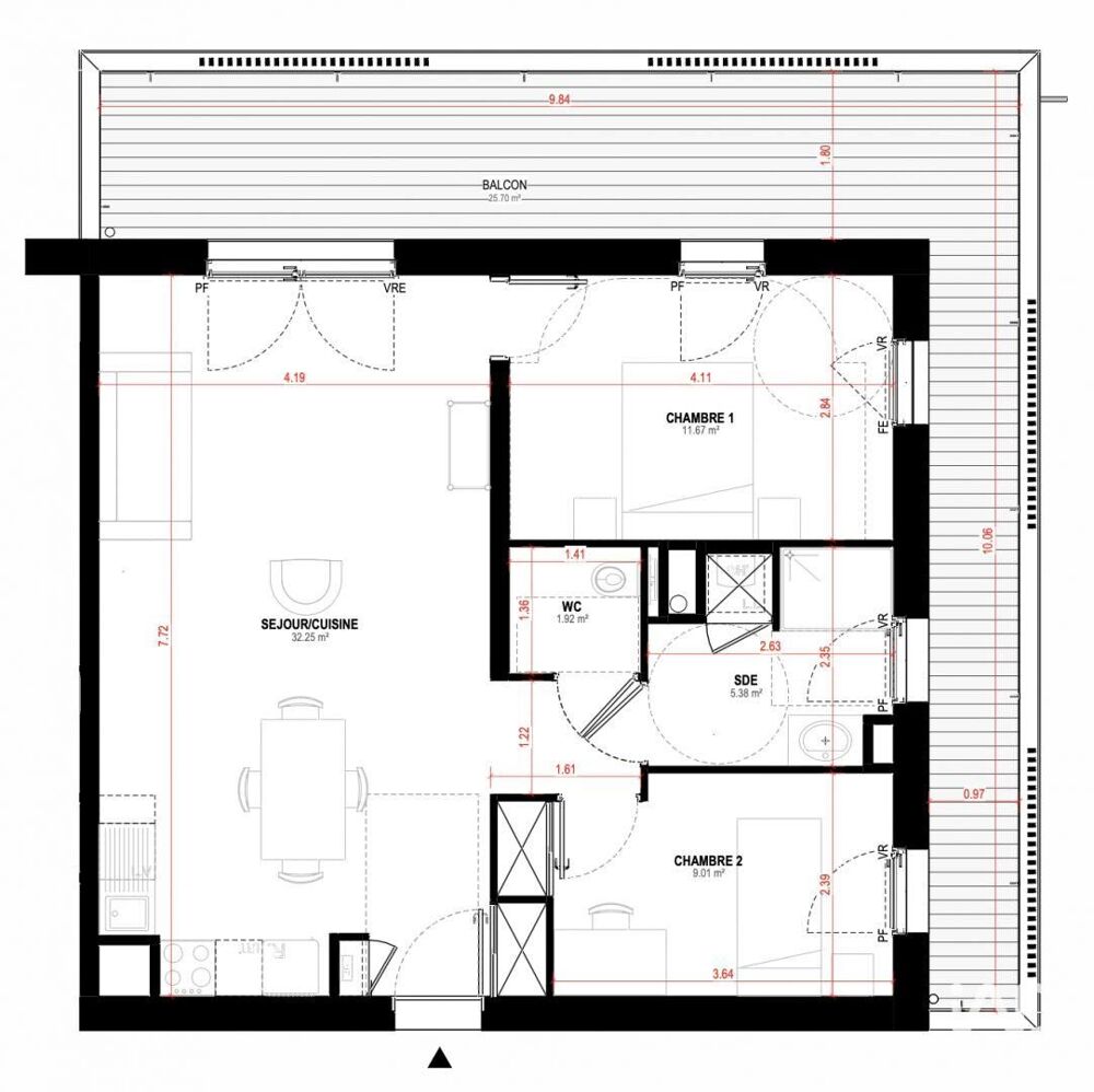 Vente Appartement Vente Appartement 3 pièces Saint-nazaire