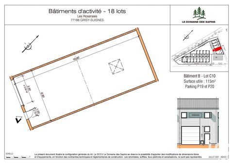   Vente Local d'activités 115 m&sup2; 
