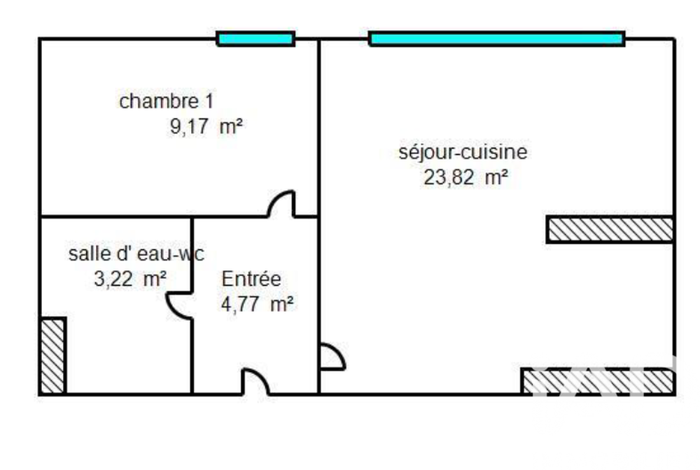 Vente Appartement 2 pièces