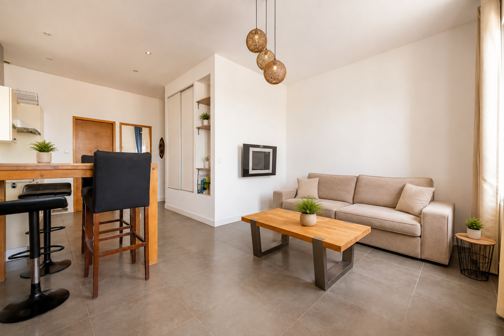 Vente Appartement EN EXCLUSIVITÉ - T2 - VUE MER - DERNIER ÉTAGE - Marseille 8