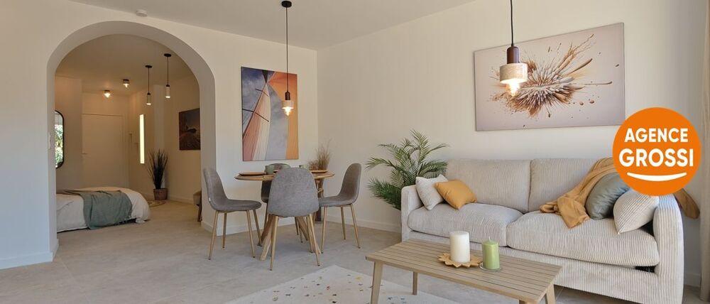 Vente Appartement LE PRADET, proche mer, 2 pièces contemporain, terrasse, parking. Le pradet
