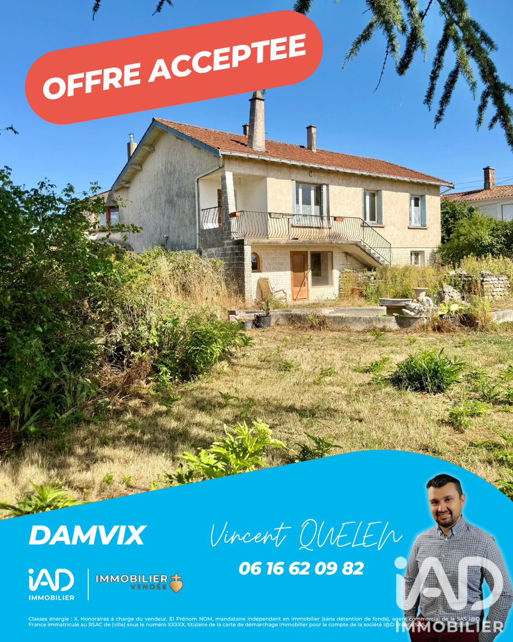 Vente Maison Vente Maison/villa 9 pièces Damvix