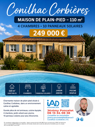  Maison à vendre 5 pièces 110 m²