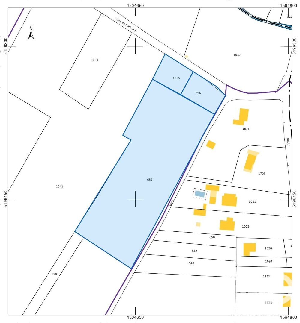Vente Terrain Vente Terrain à bâtir 13 091 m&sup2; Saint-laurent-de-céris