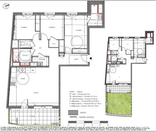  Appartement à vendre 4 pièces 89 m²