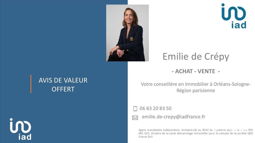 à vendre  Maison Orléans (45000)
