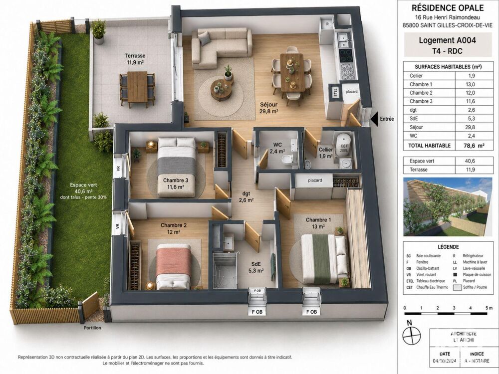 Vente Appartement Vente Appartement 4 pièces Saint-gilles-croix-de-vie