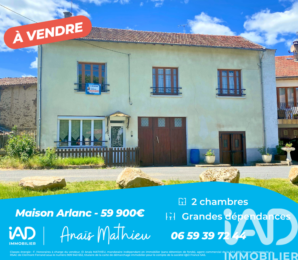 Vente Maison Vente Maison de village 3 pièces Arlanc