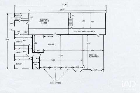   Vente Atelier 442 m&sup2; Appartement - 442 m²
