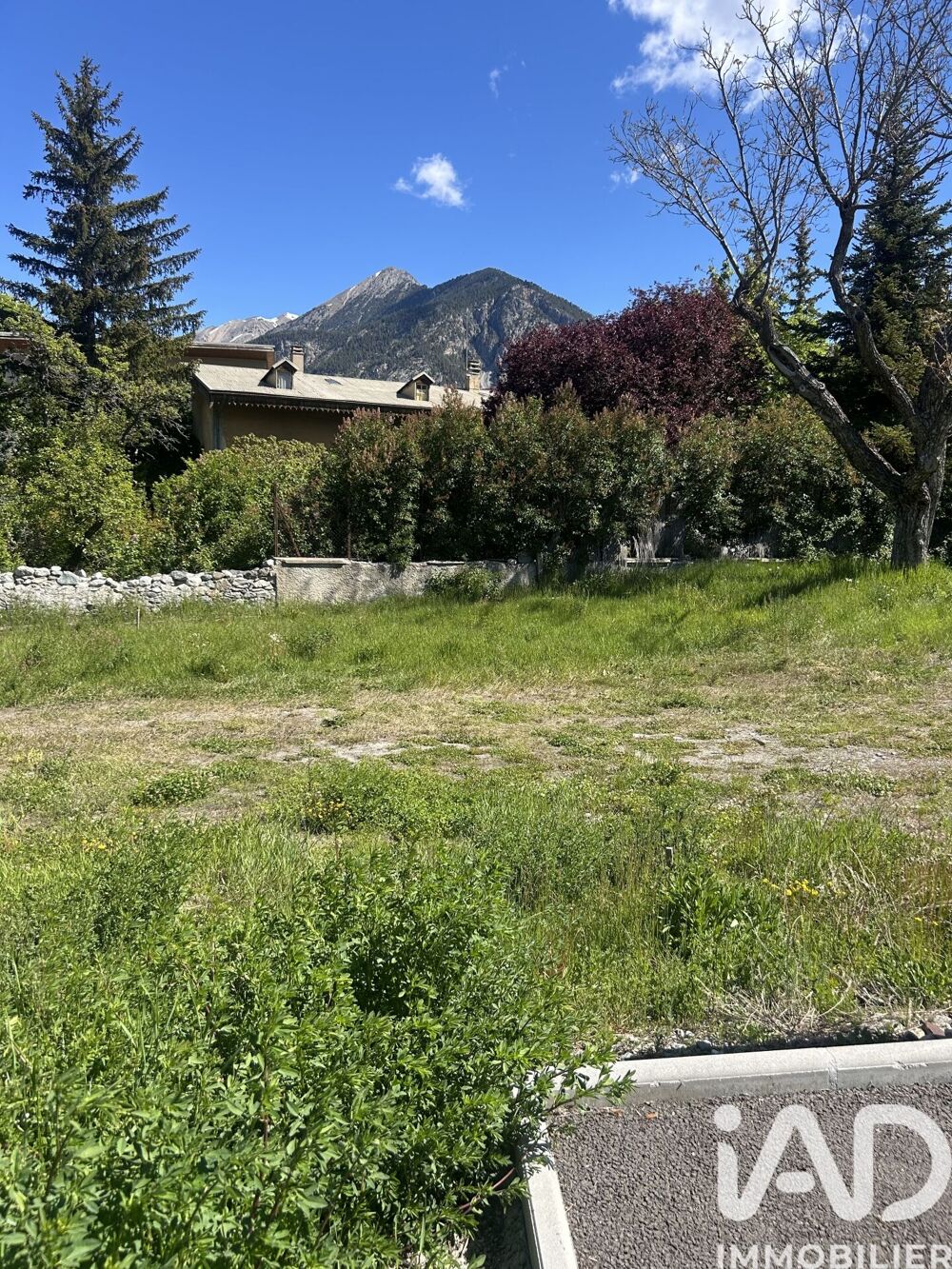 Vente Terrain Vente Terrain à bâtir 657 m&sup2; Briançon