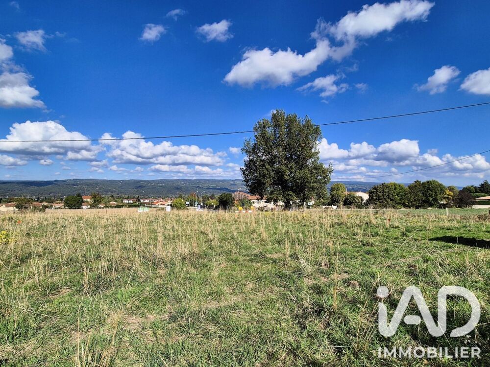 Vente Terrain Vente Terrain à bâtir 602 m&sup2; Aussillon