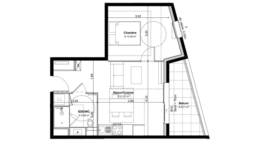 Vente Appartement Vente Appartement 2 pièces Vénissieux