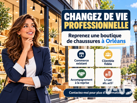 Vente Chaussure, Cuir 130 m&sup2; 60000 45100 Orléans