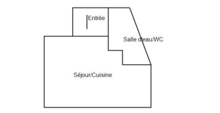  Appartement à vendre 1 pièce 19 m²