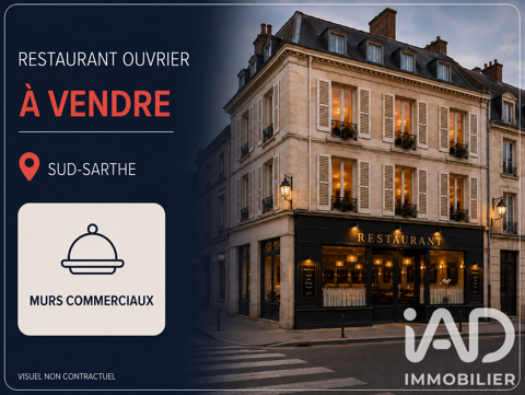 Vente Boutique/Local commercial 220 m&sup2; 280000 72800 Le lude