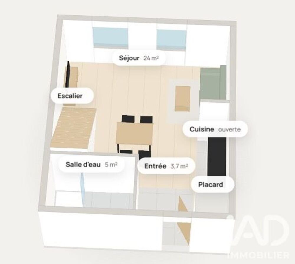 Vente Appartement Vente Appartement 2 pièces Saint-hilaire-saint-mesmin