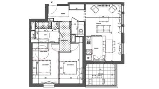  Appartement à vendre 3 pièces 67 m²