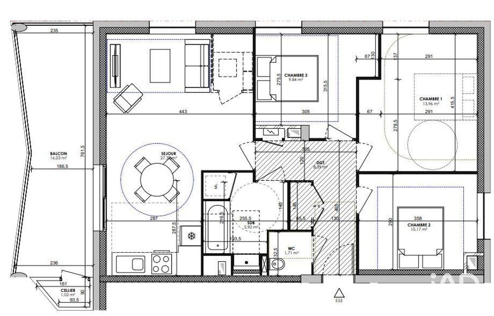 Vente Appartement Vente Appartement 4 pièces Lyon 7