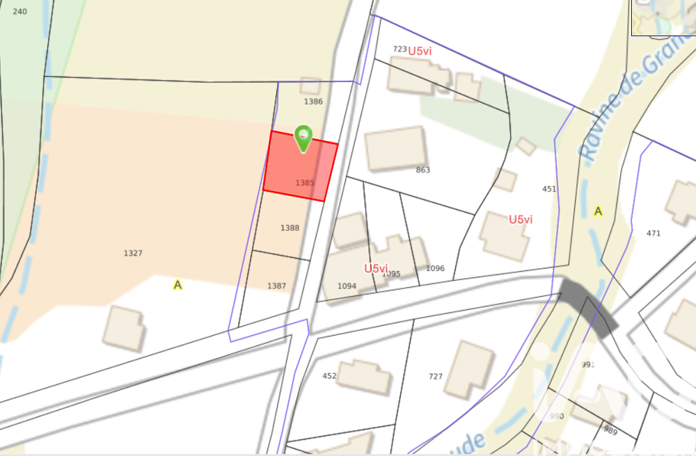 vente Terrain - 459 m² Saint-Joseph (97480)