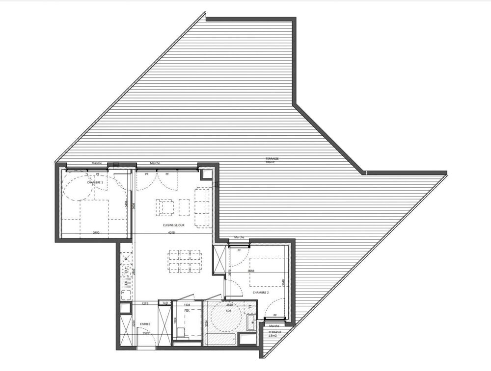 Vente Appartement 3 pièces