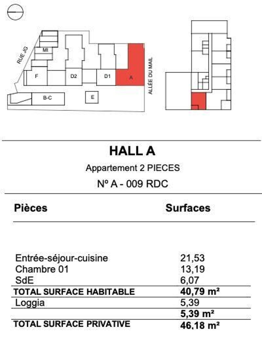 Vente Appartement Vente Appartement 2 pièces La rochelle
