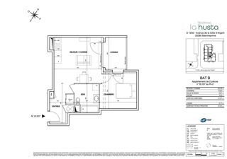  Appartement � vendre 2 pi�ces 41 m�
