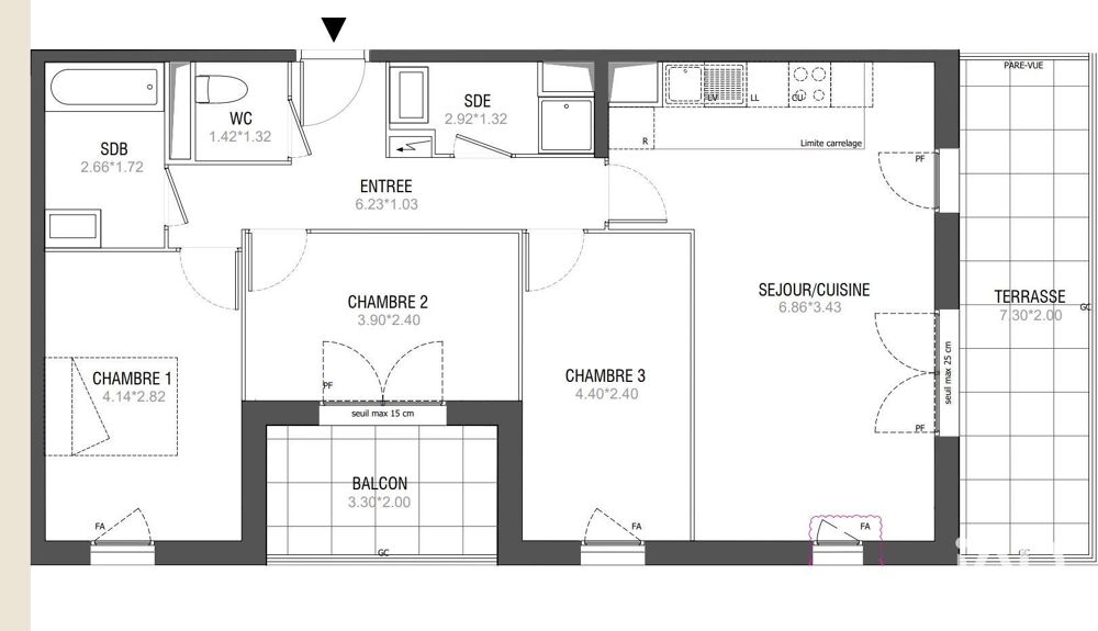 Vente Appartement Vente Appartement 4 pièces Hennebont