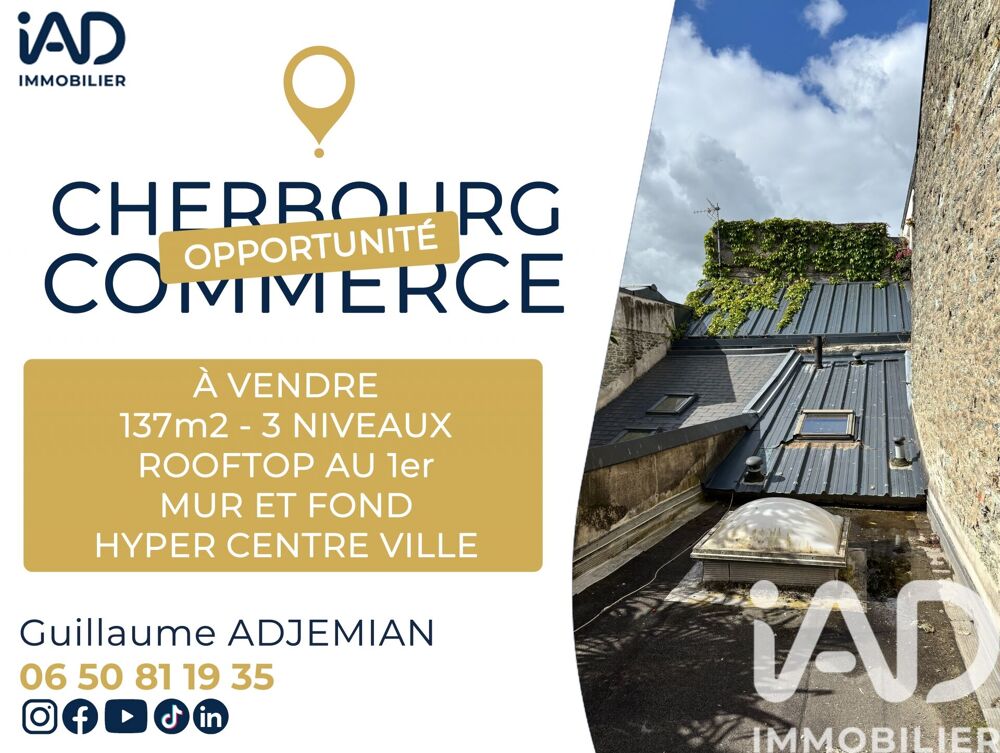   Vente Habillement, Textile 135 m&sup2; 