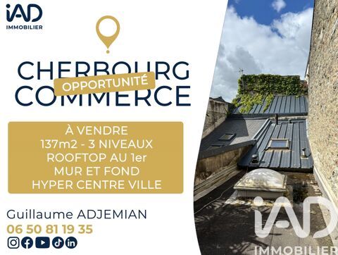 Vente Habillement, Textile 135 m&sup2; 55400 50100 Cherbourg-en-cotentin