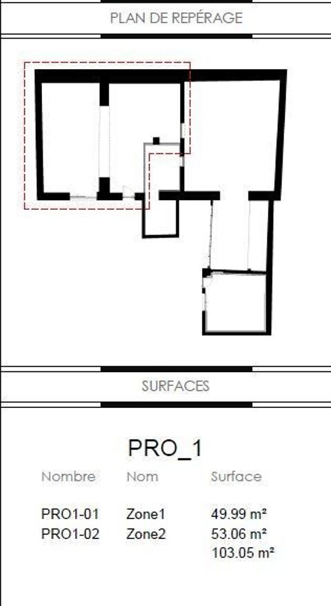   Location Local d'activités 115 m&sup2; 