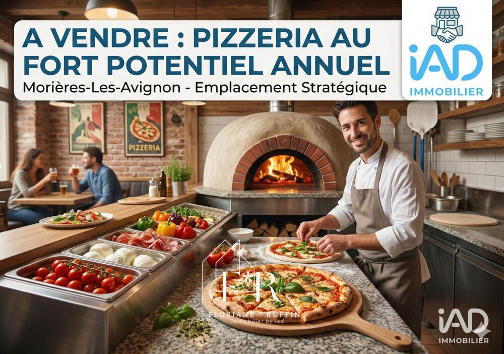   Vente Pizzeria 43 m&sup2; 