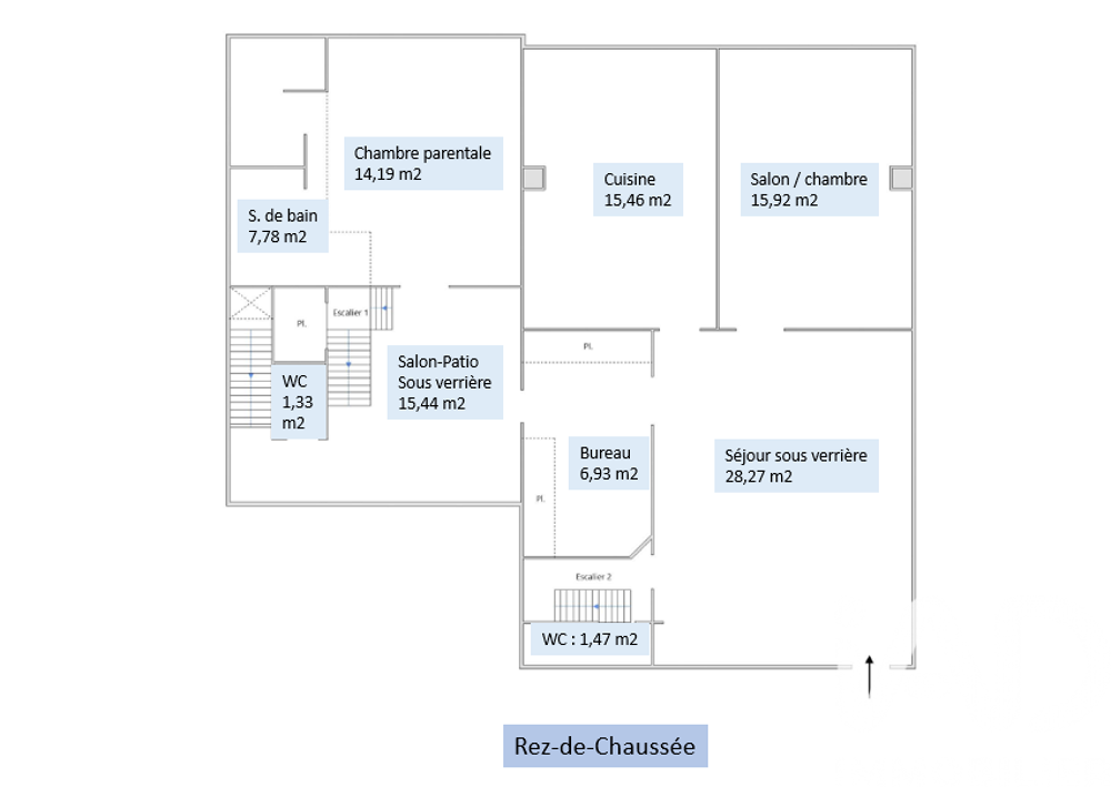 à vendre  Appartement Paris 3