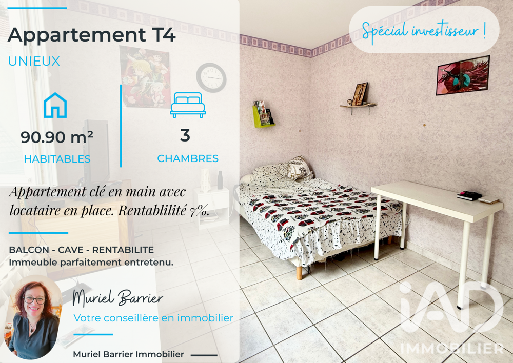 Vente Appartement 4 pièces