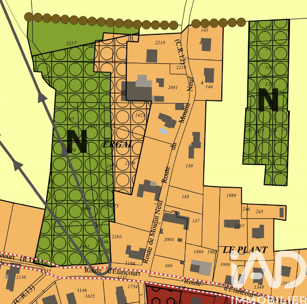 Vente Terrain Vente Terrain 5 310 m&sup2; Jouars-pontchartrain