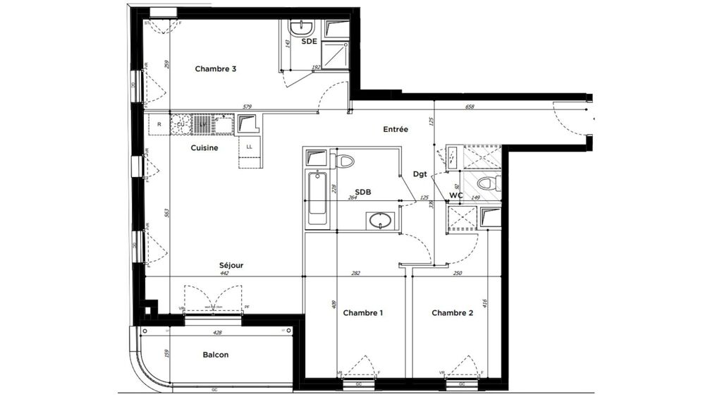 Vente Appartement 4 pièces