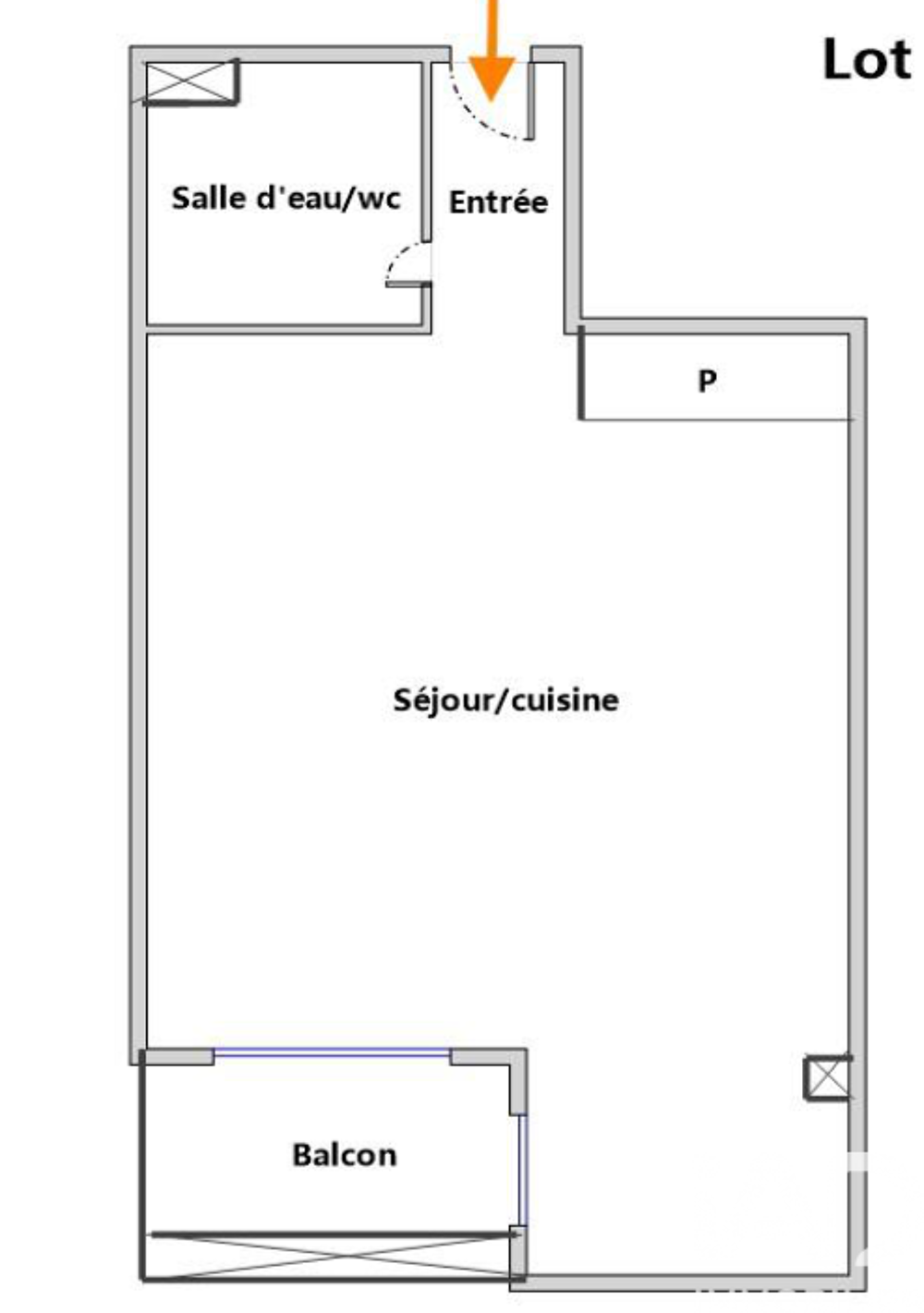 Vente Appartement 1 pièce