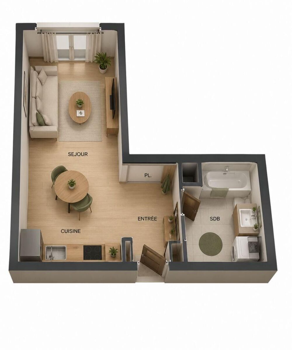 Vente Appartement 1 pièce