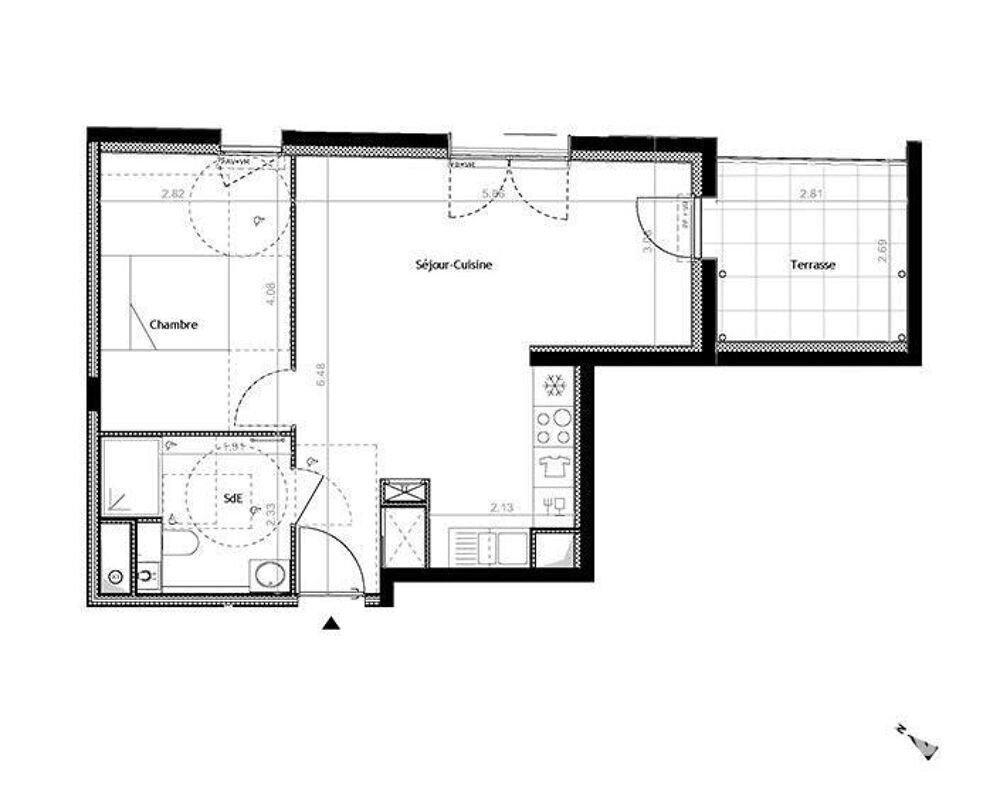 Vente Appartement 2 pièces