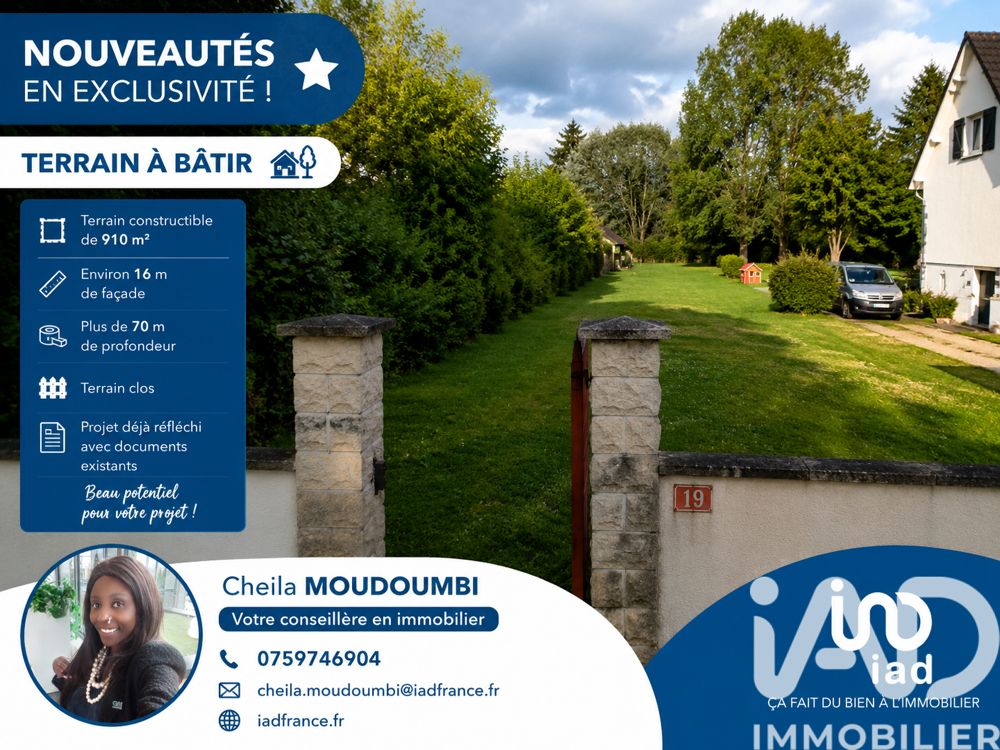 Vente Terrain Vente Terrain à bâtir 910 m&sup2; Noe